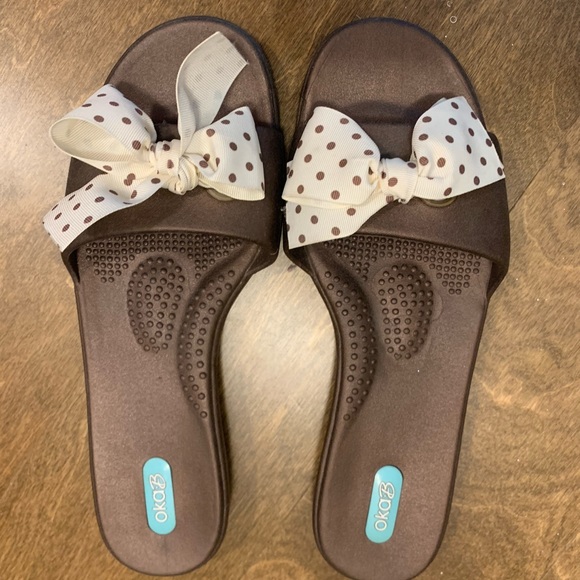 OKA B Madison Slides - Size ML 8/9 Most comfortable slides ever!!! All inVGUC - Picture 5 of 8